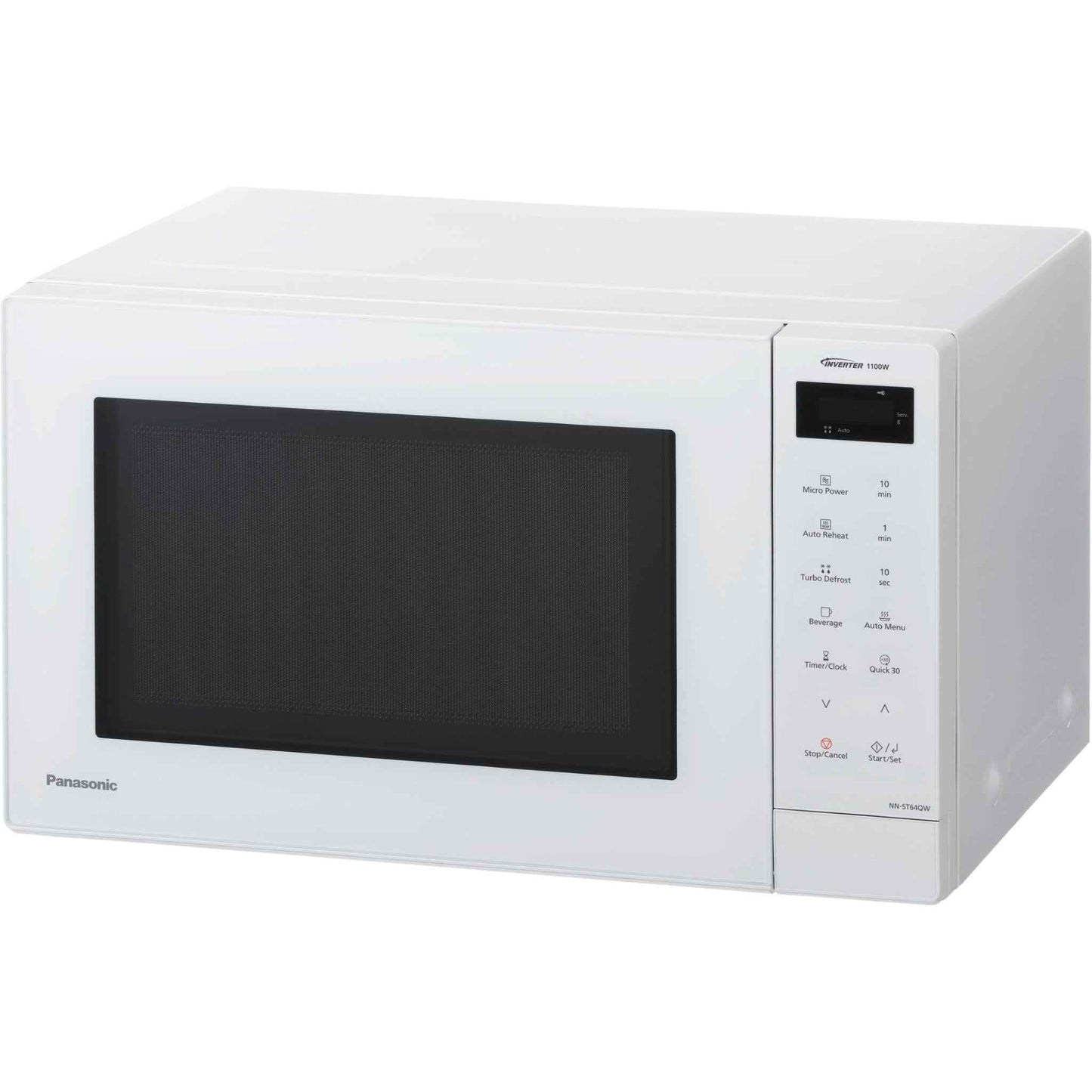 Panasonic NN-ST64QWQPQ 32L Inverter Microwave Oven (White)