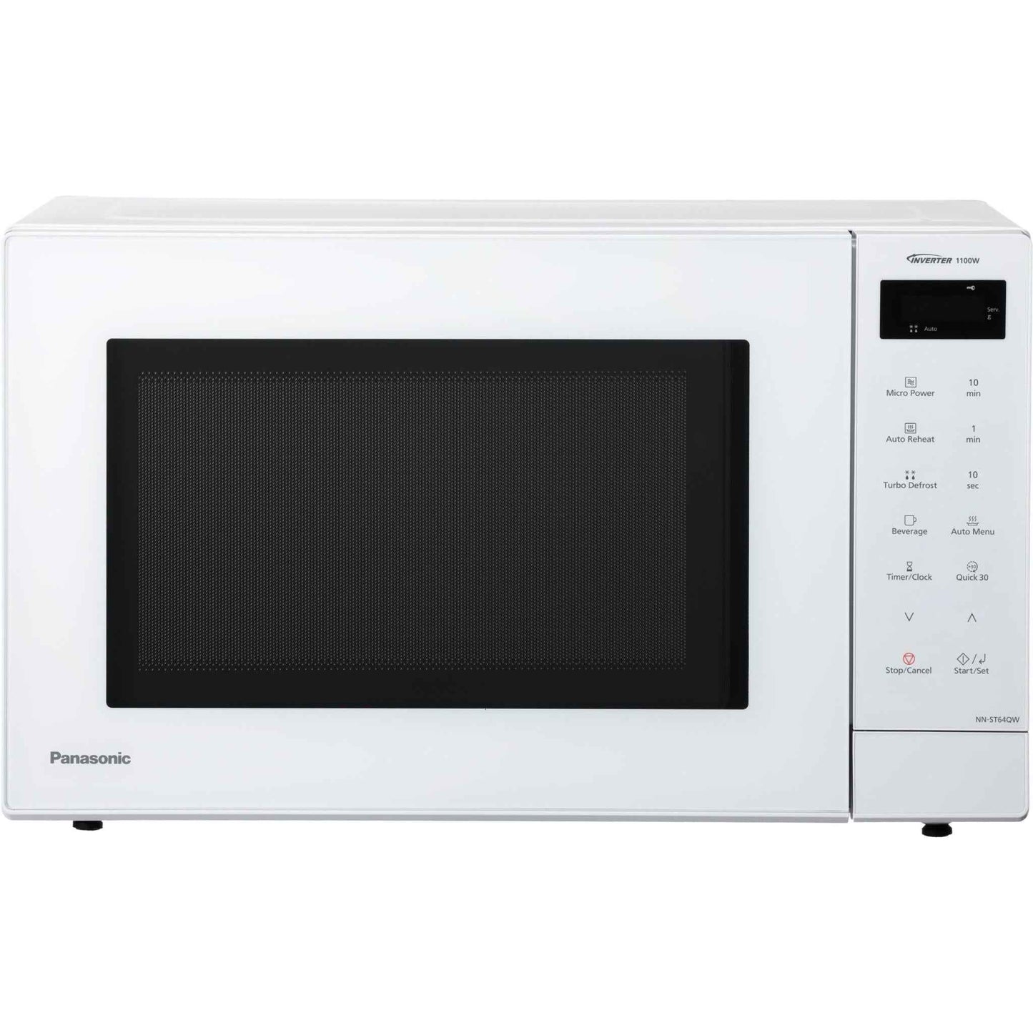 Panasonic NN-ST64QWQPQ 32L Inverter Microwave Oven (White)