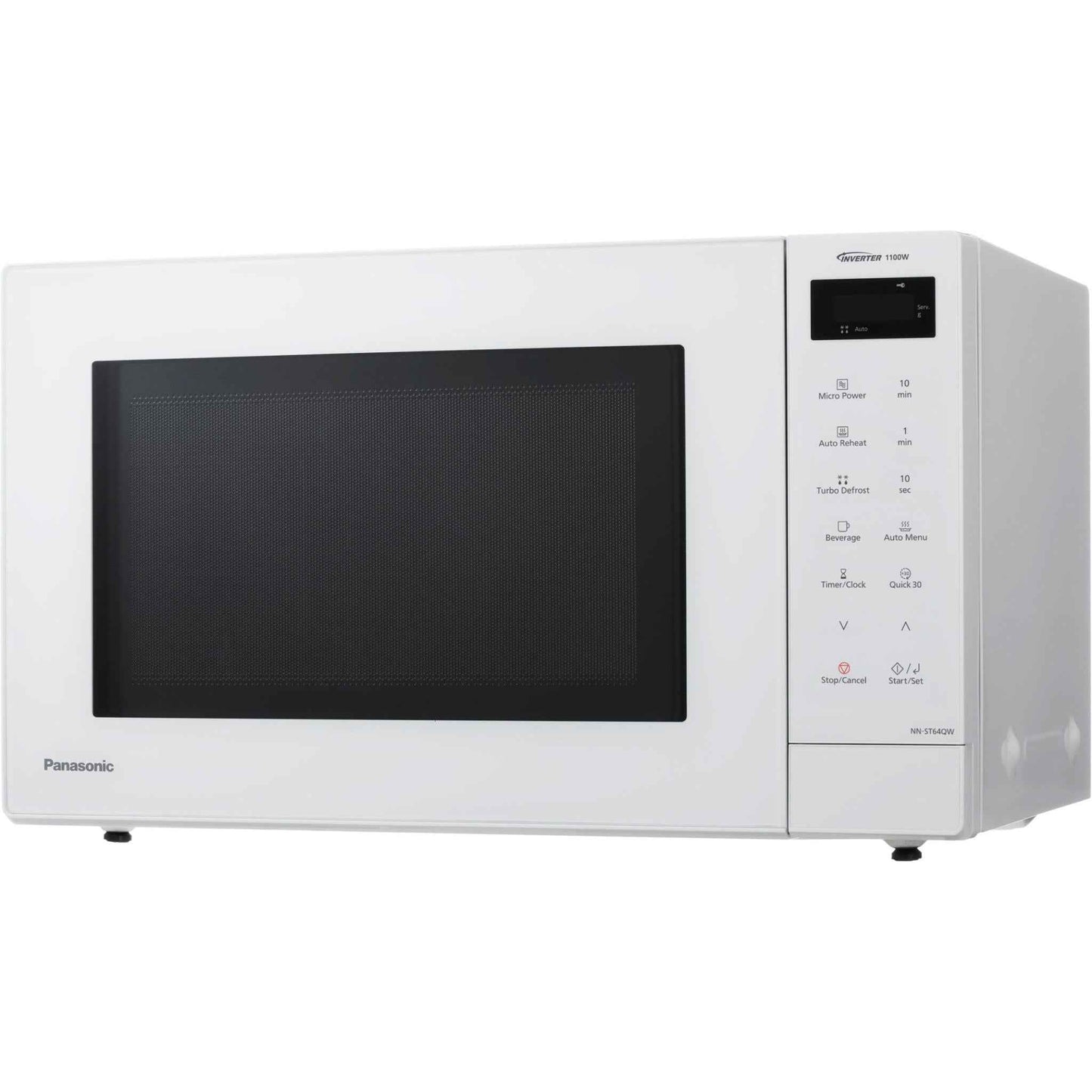 Panasonic NN-ST64QWQPQ 32L Inverter Microwave Oven (White)