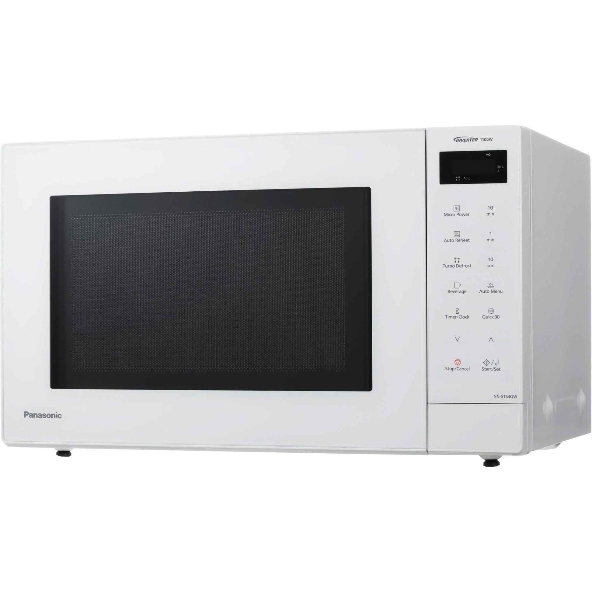 Panasonic NN-ST64QWQPQ 32L Inverter Microwave Oven (White)