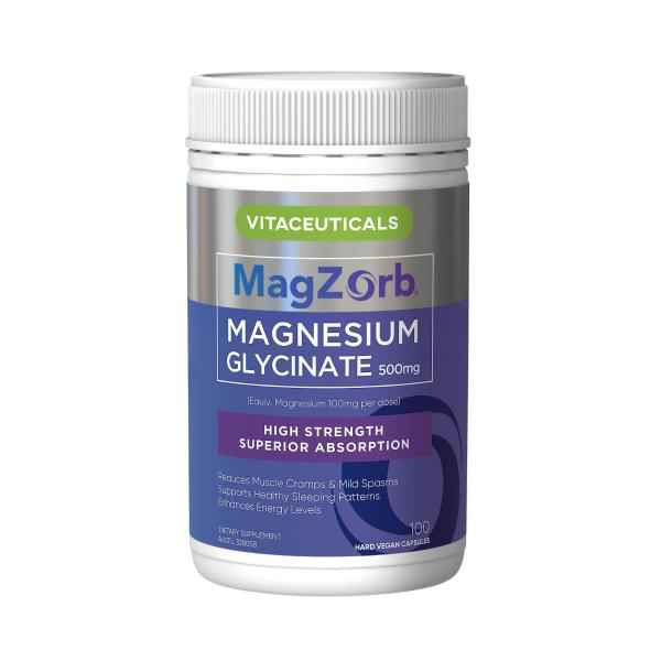 Magzorb Magnesium Glycinate Tablets 500mg