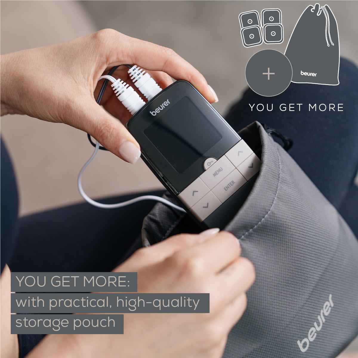 Beurer EM1R Luxe Edition Digital EMS/TENS Device