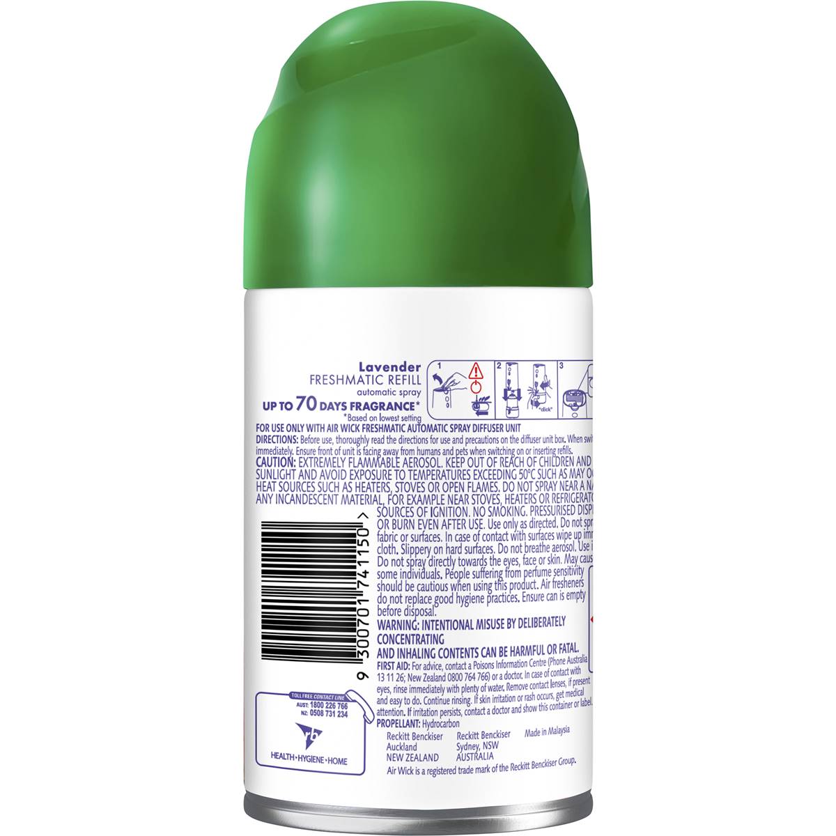 Air Wick Essential Oils Freshmatic Lavender Air Freshener Refill 174g