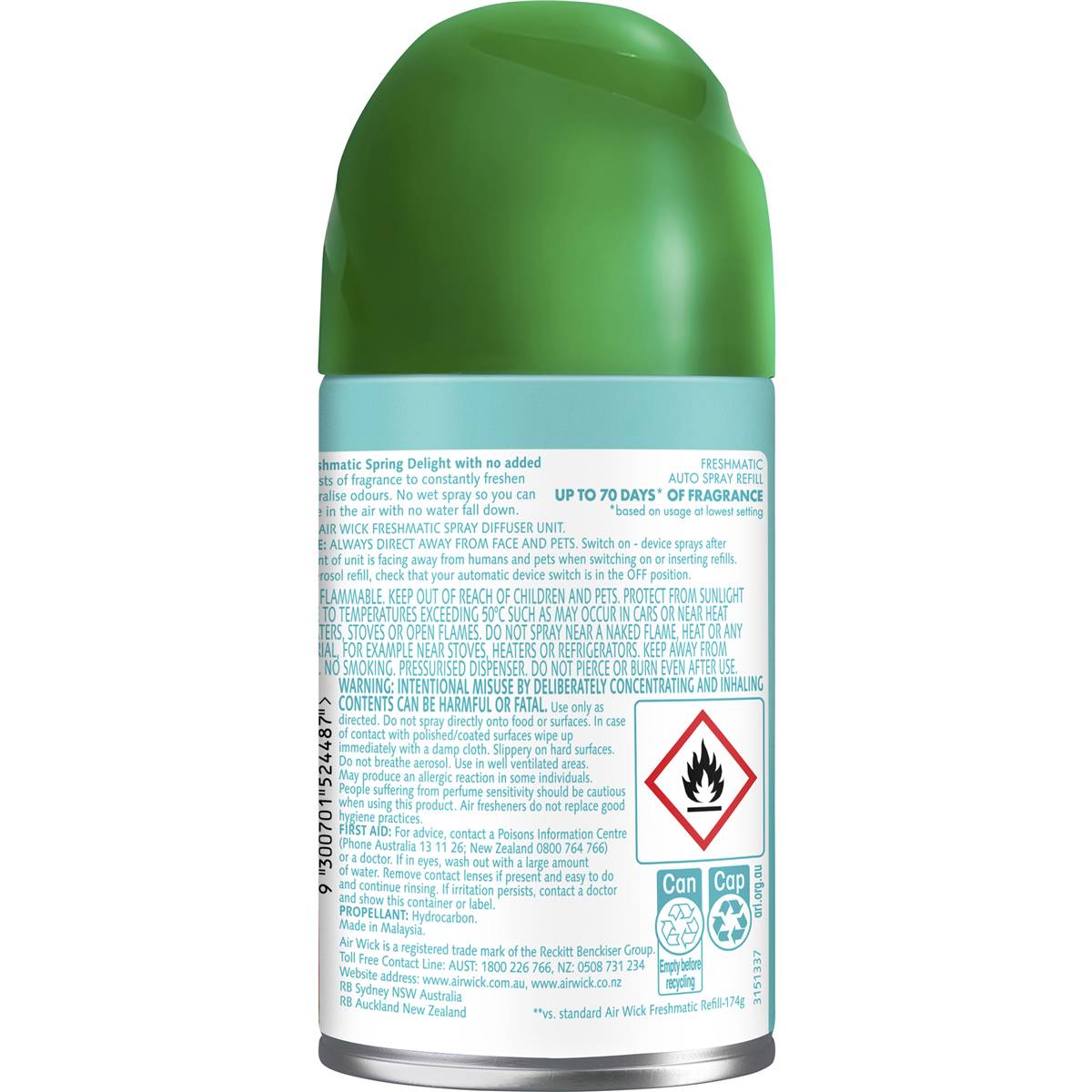 Air Wick Pure Freshmatic Spring Delight Air Freshener Refill 157g