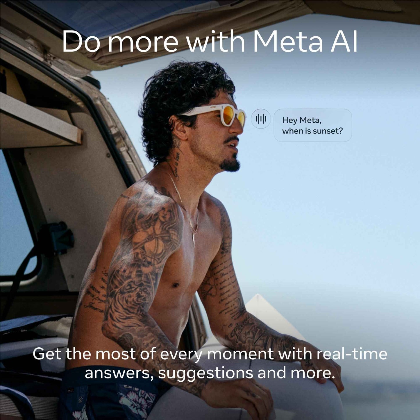 Oakley | Meta HSTN AI Glasses (Black/Clear to Amethyst Transitions)