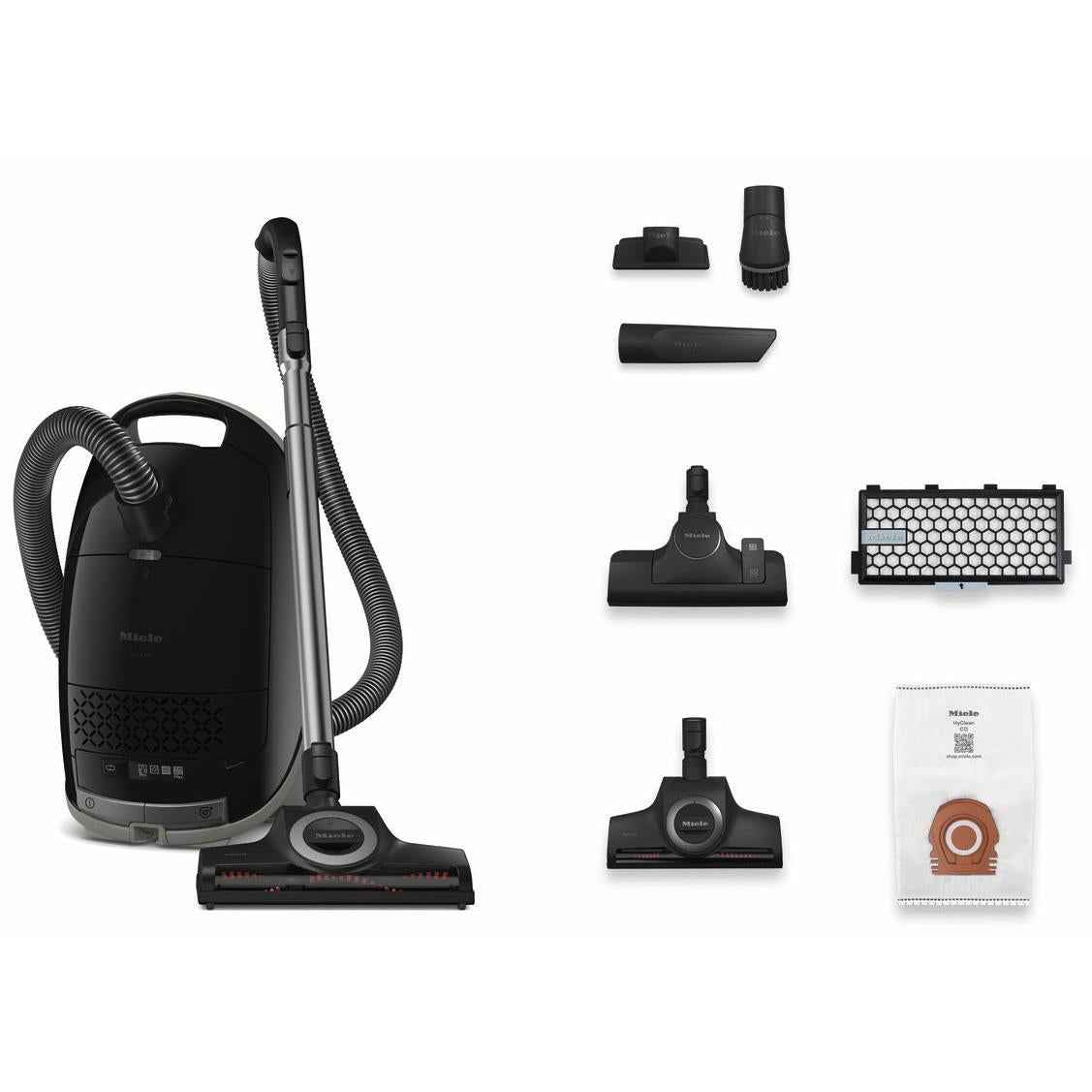 Miele Guard M1 Cat&Dog Bagged Vacuum Cleaner (Obsidian Black)