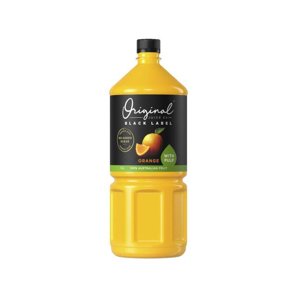 ORIGINAL BLACK LABEL DY JUICE:ORANGE:.:1.5 LITRE