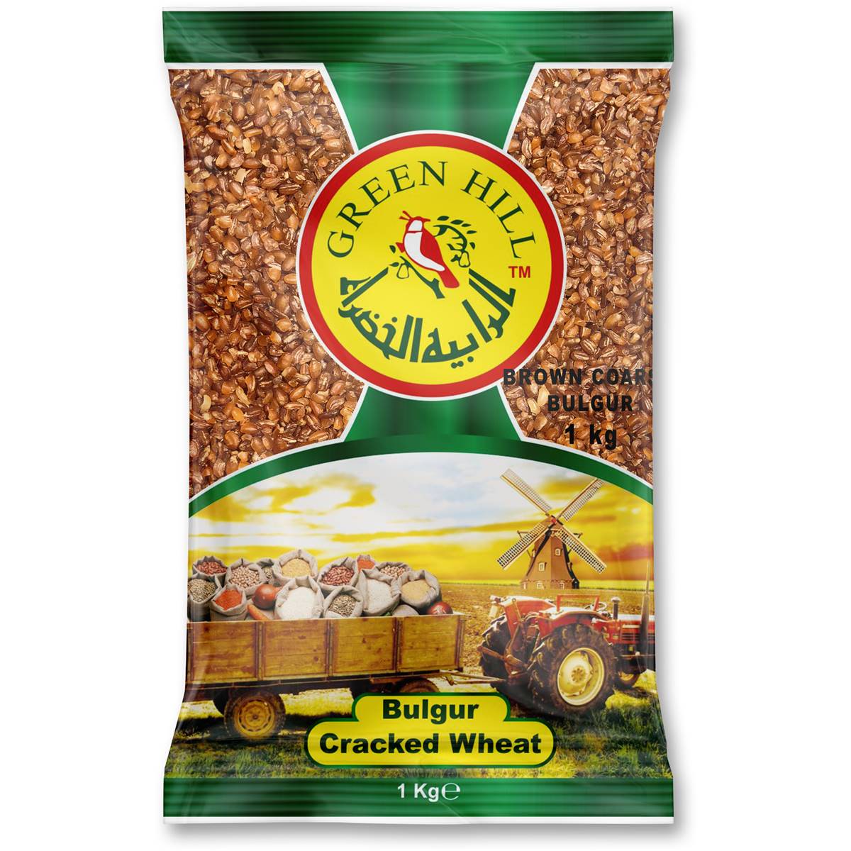 Green Hill Bulgur Brown Coarse 1kg
