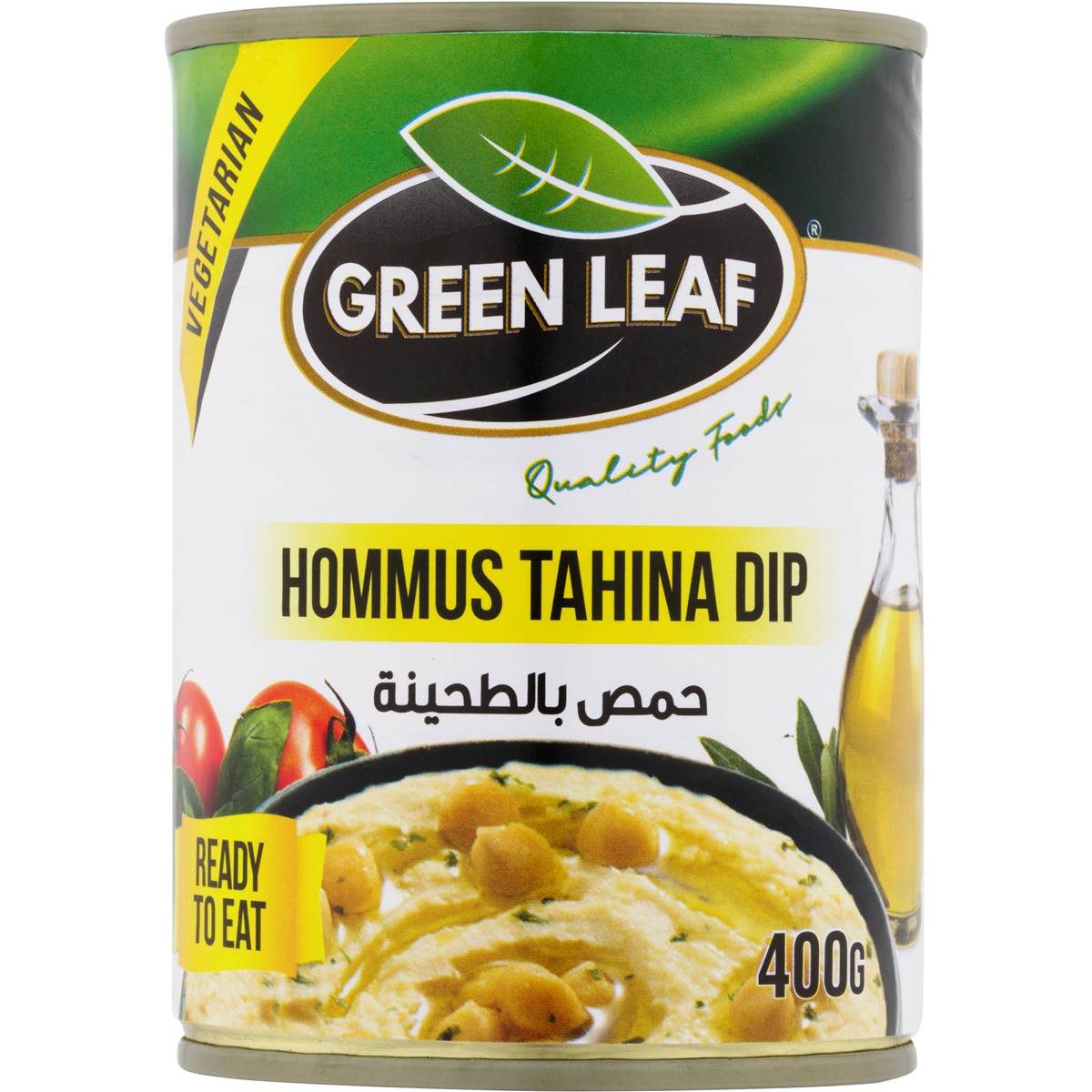 Green Leaf Hummus Tahina Dip 400g