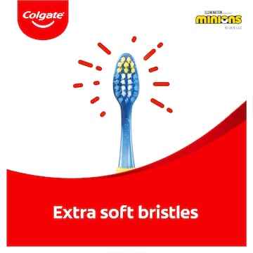Colgate Toothbrush Minions Kids 6+ Years 2 pack