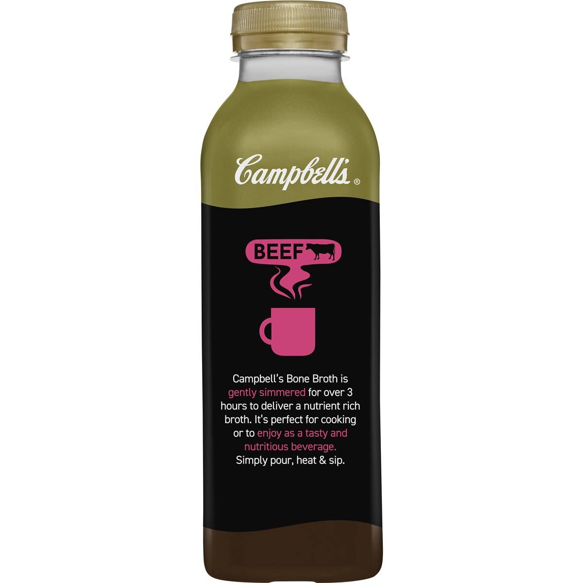 Campbell's Bone Broth Beef Beef 500ml