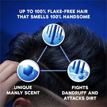 Head & Shoulders Ultra Men Deep Clean 2In1 Dandruff Shampoo & Conditioner 400mL