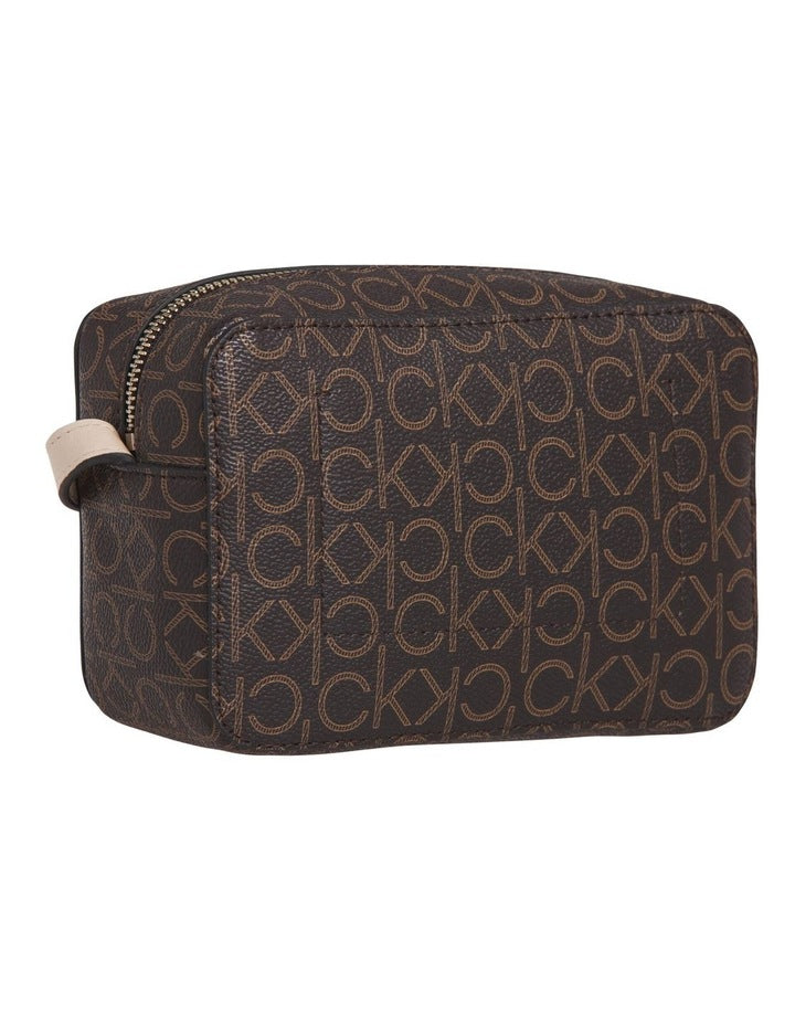 Camera Crossbody Bag in Brown