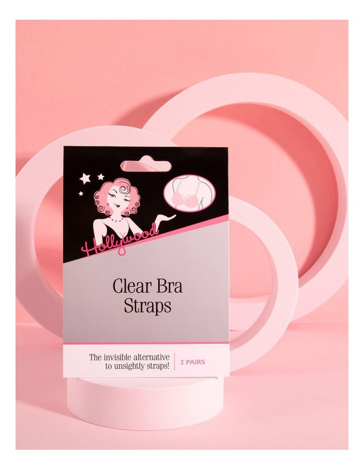 Bra Straps 3 Pack in Clear