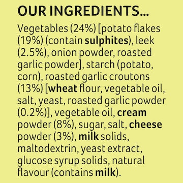 Continental Soup Sensations Farmhouse Potato & Leek Serves 2 60g
