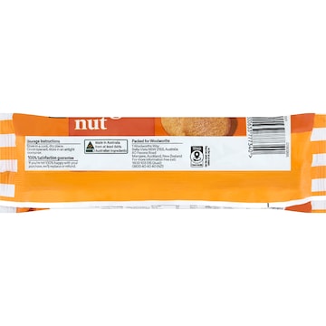 Woolworths Gingernut Biscuits 250g