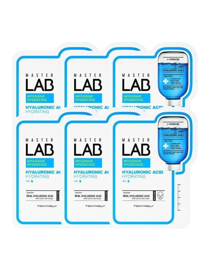 Master Lab Hyaluronic Acid 5+1 Mask Set