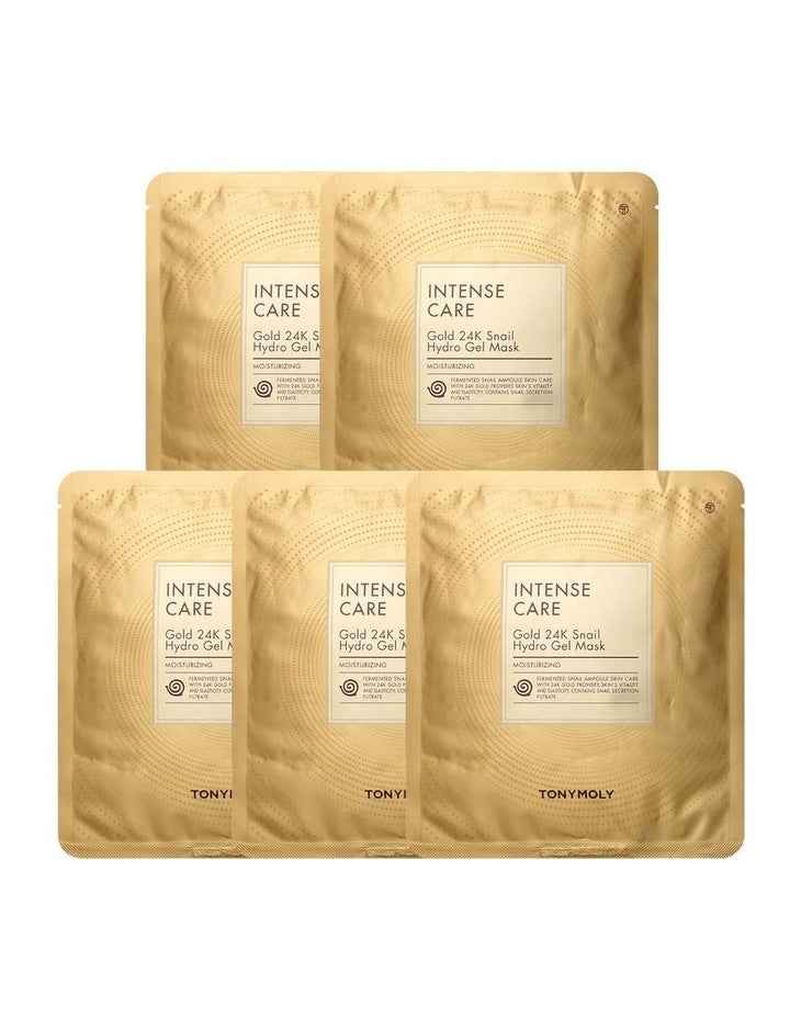 Intense Care Gold 24k Snail Gel 4+1 Mask Set
