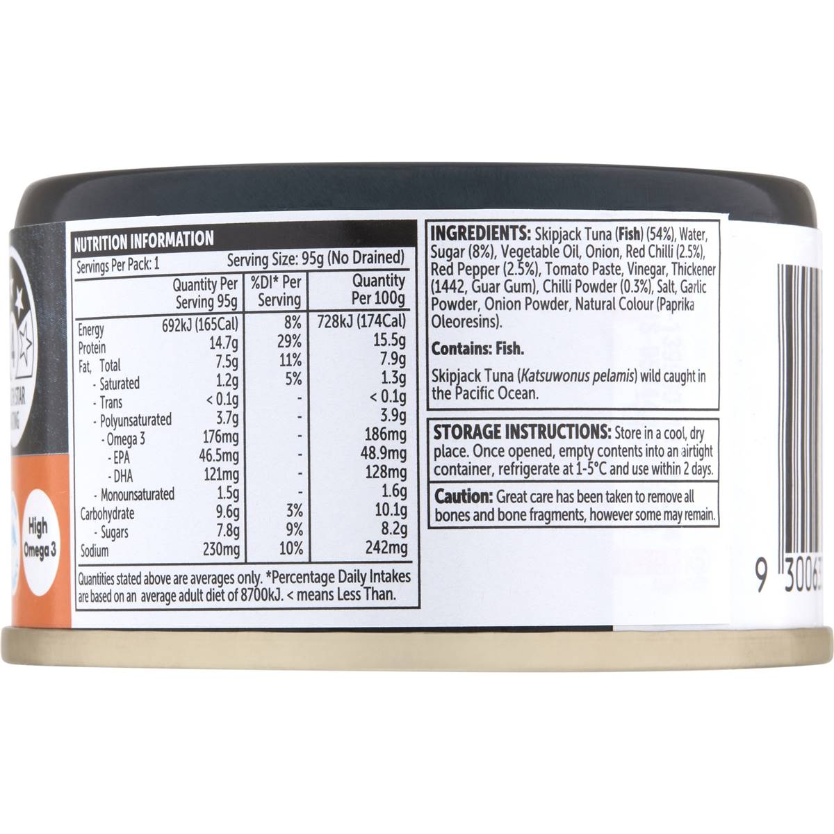 Woolworths Tuna Sweet Chilli 95g