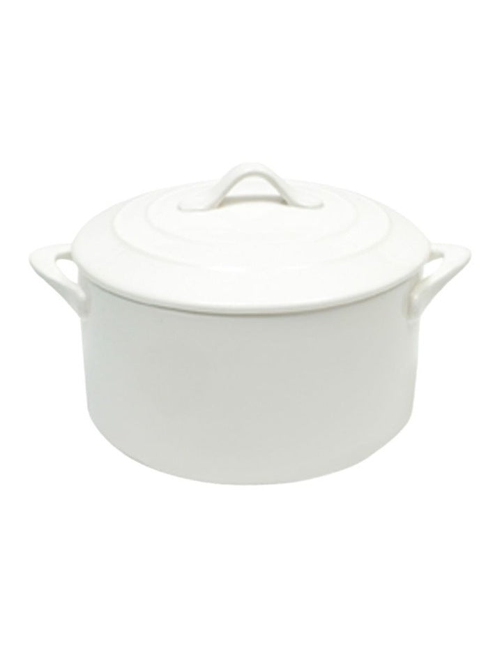 Chef Casserole Basics Round Oven Gift Boxed in White