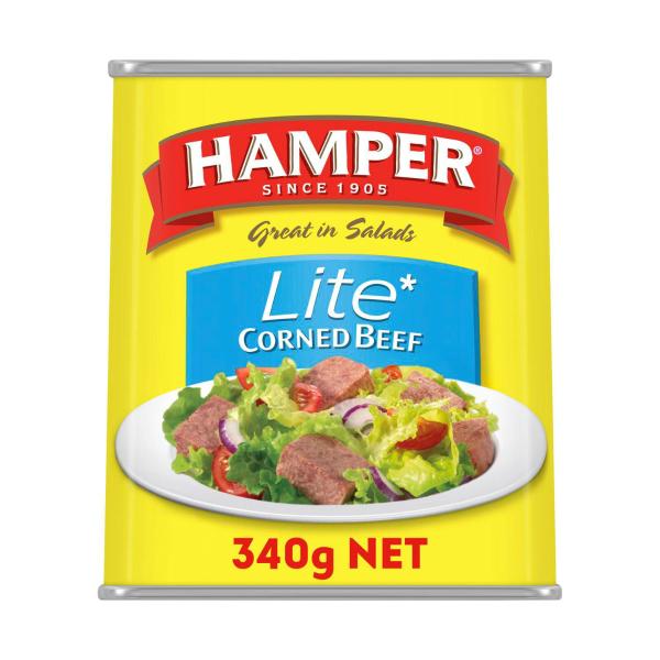 HAMPER CORNED BEEF:LITEV:.:340 GRAM