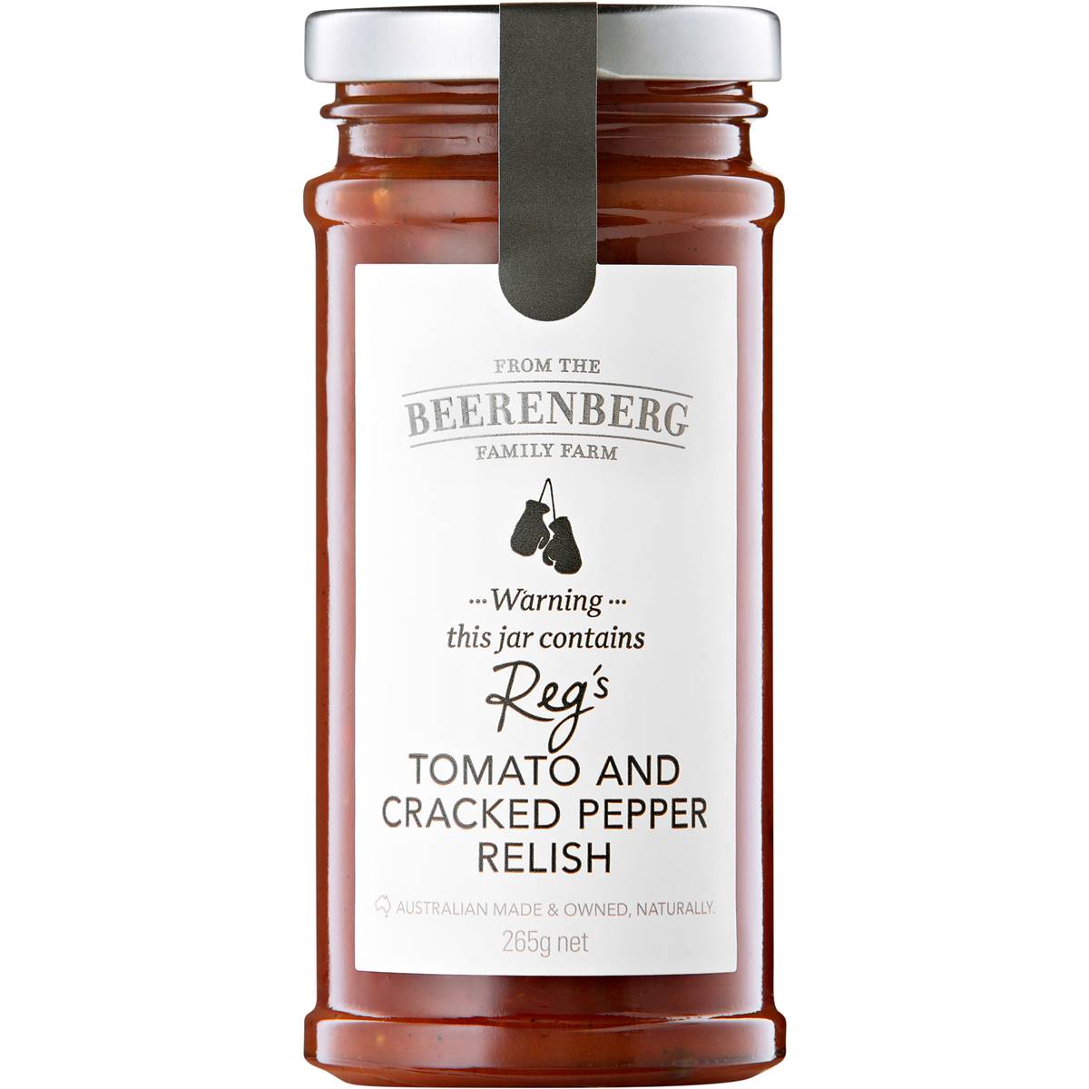 Beerenberg Relish Tomato & Cracked Pepper 265g