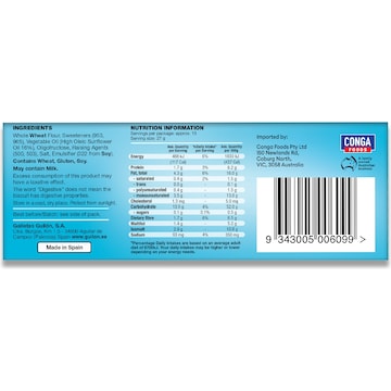 Gullon Biscuits Digestive Plain 400g
