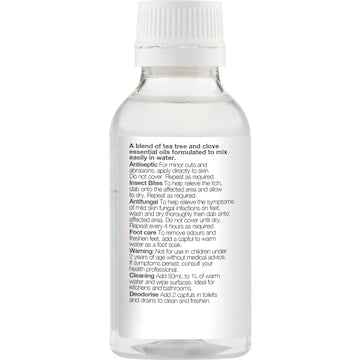 Bosisto's Antifungal Solution Tea Tree & Clove 100mL