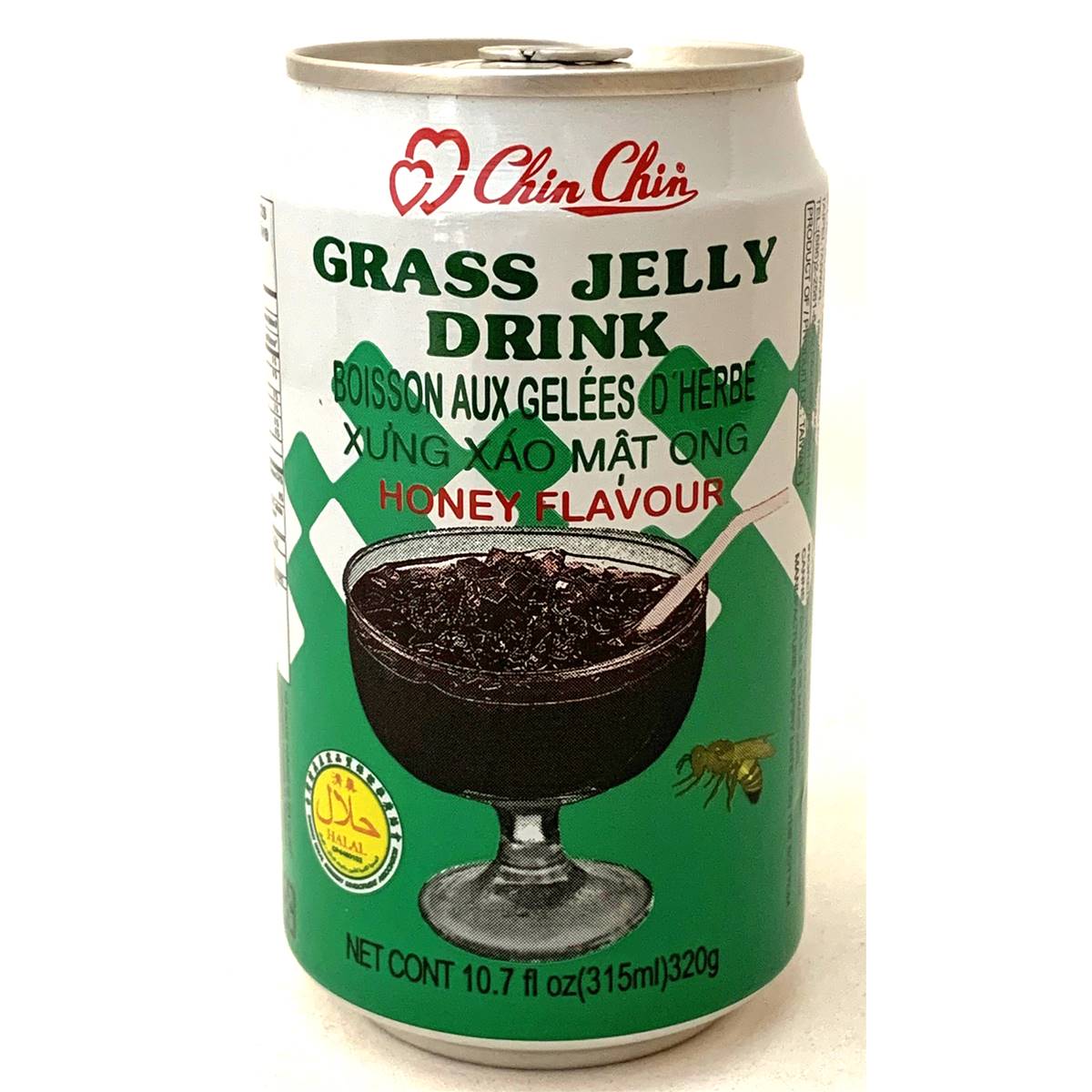 Chin Chin Grass Jelly Drink Honey Dark Honey 315ml