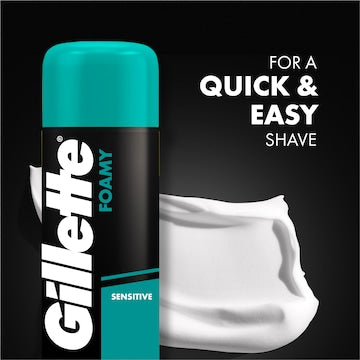 Gillette Shaving Foam Sensitive Skin Value Pack 333g