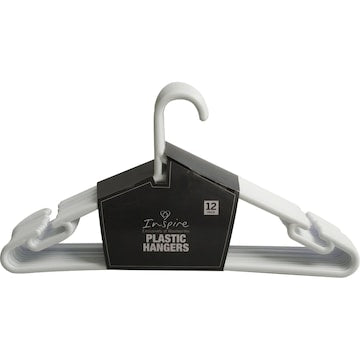 Inspire Plastic Hanger 12 pack