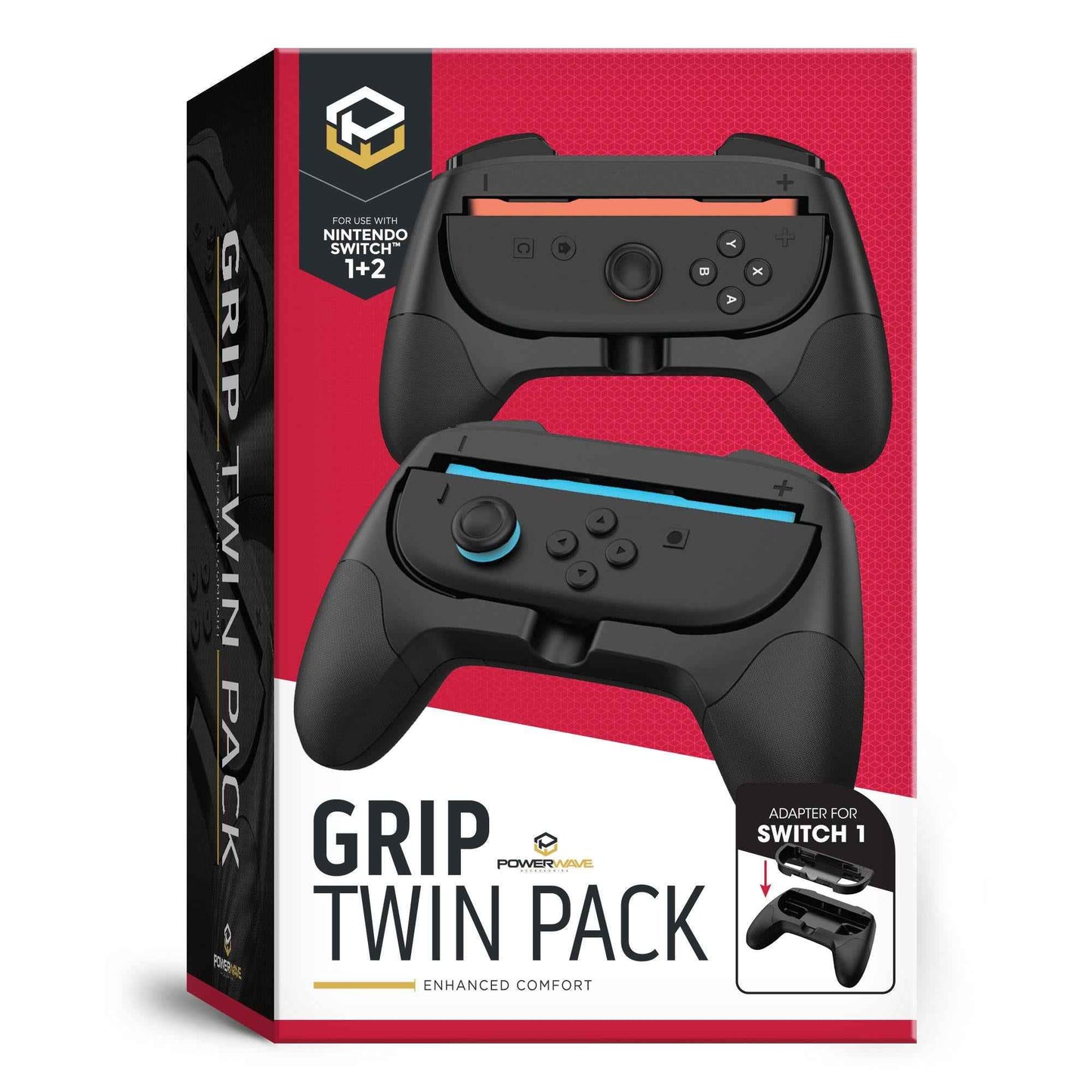 Powerwave Grip Twin Pack for Nintendo Switch 1 and Switch 2
