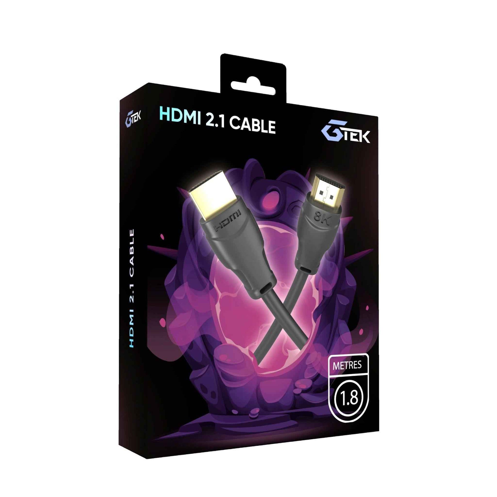GTEK HDMI V2.1 8K Cable 1.8m Cable