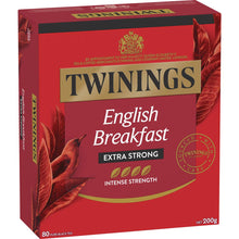 Twinings English Breakfast Extra Strong Tea Bags 80 Pack