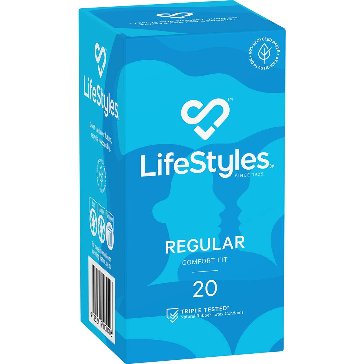 Lifestyles Condoms Regular 20 pack