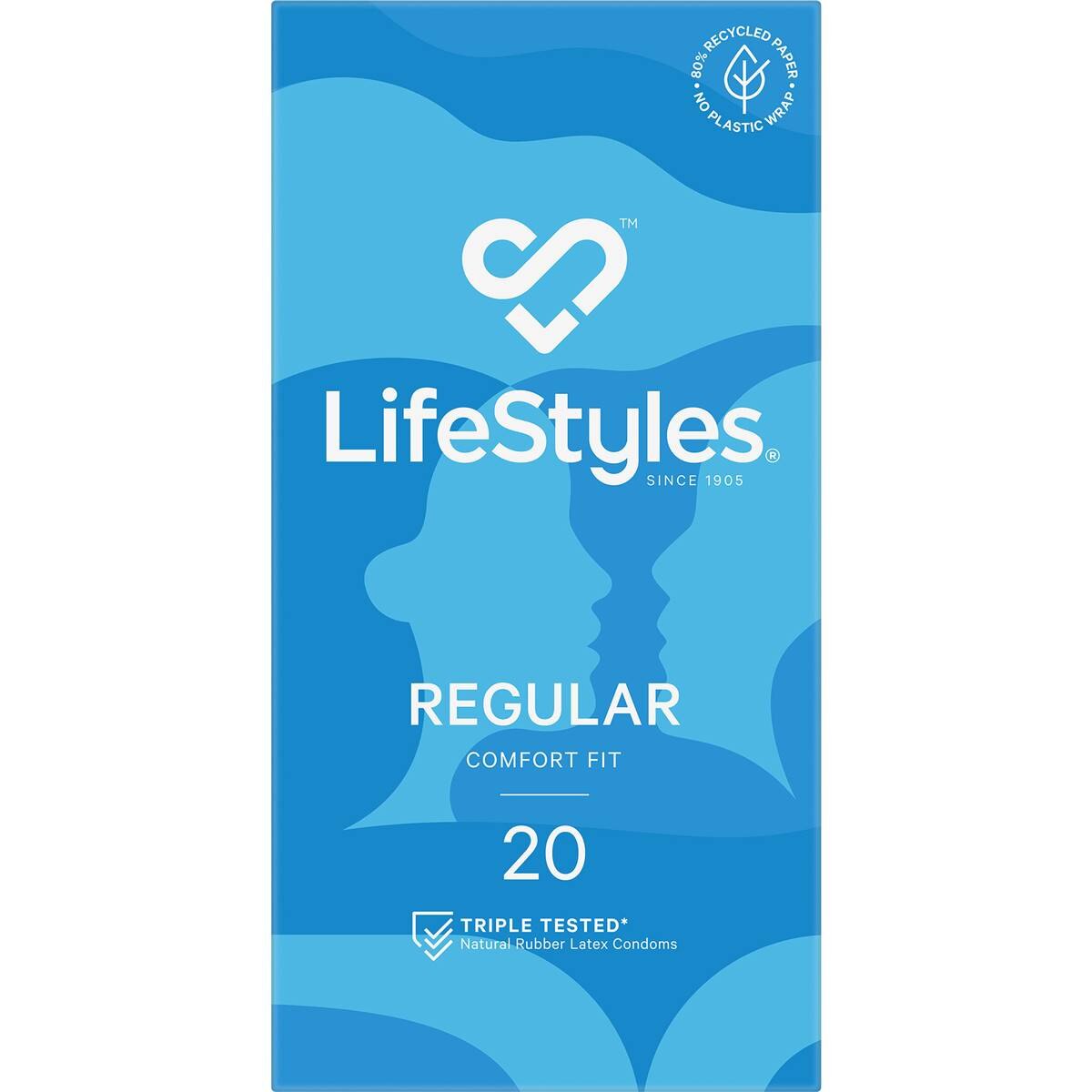 Lifestyles Condoms Regular 20 pack