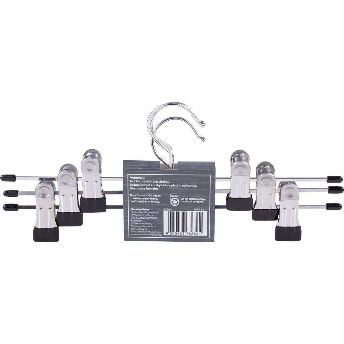 Inspire Wire Skirt Trouser Hanger 3 pack