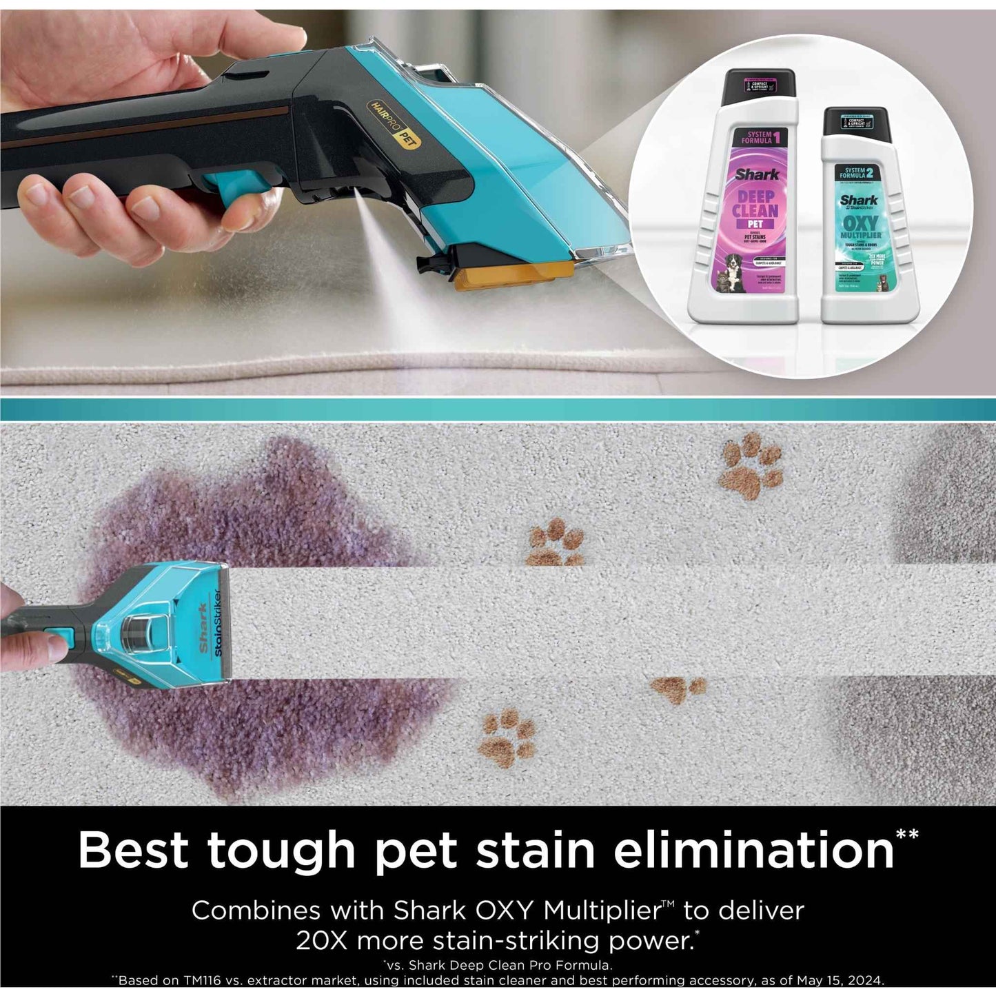 Shark Deep Clean Pro Pet Formula 1.4L