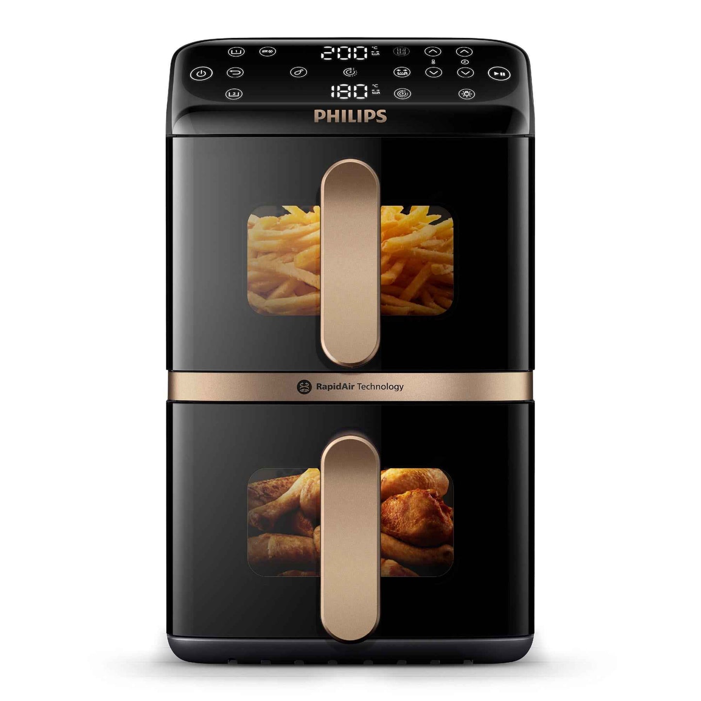 Philips Airfryer 4000 Series Stacked Dual Basket 10L Airfryer