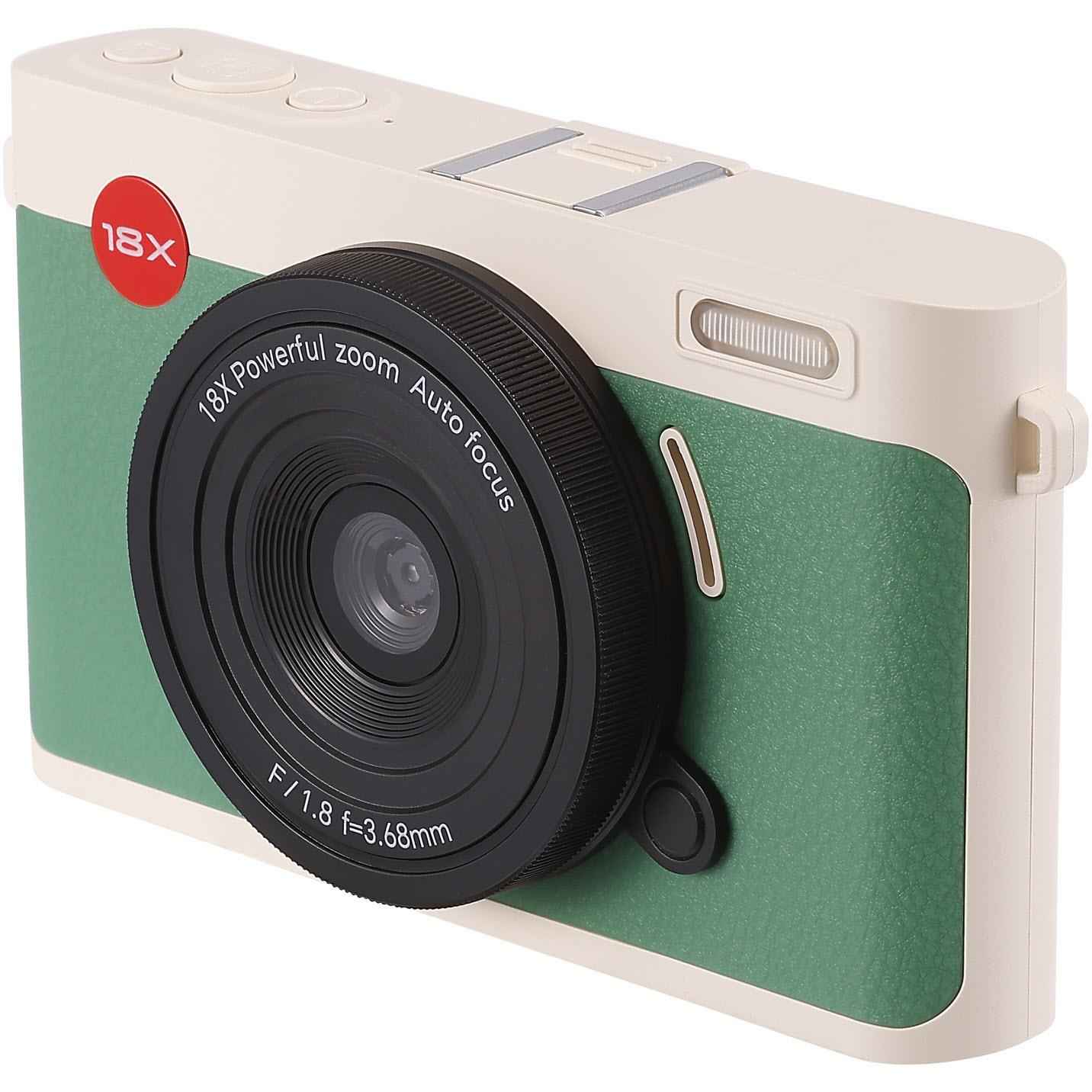 Vivitar Point and Shoot Dual Lens Digital Camera (Green)
