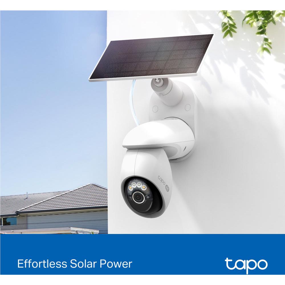 TP-Link Tapo 4K Solar-Powered Pan/Tilt Security Camera Kit
