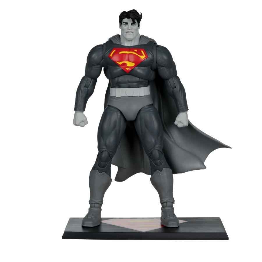 Batman: Dark Knight Returns - Superman Black & White (Gold Label) 7" Action Figure
