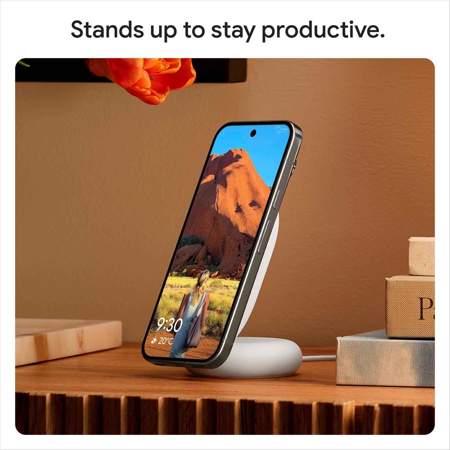 Google Qi2 Pixelsnap Charger with Stand