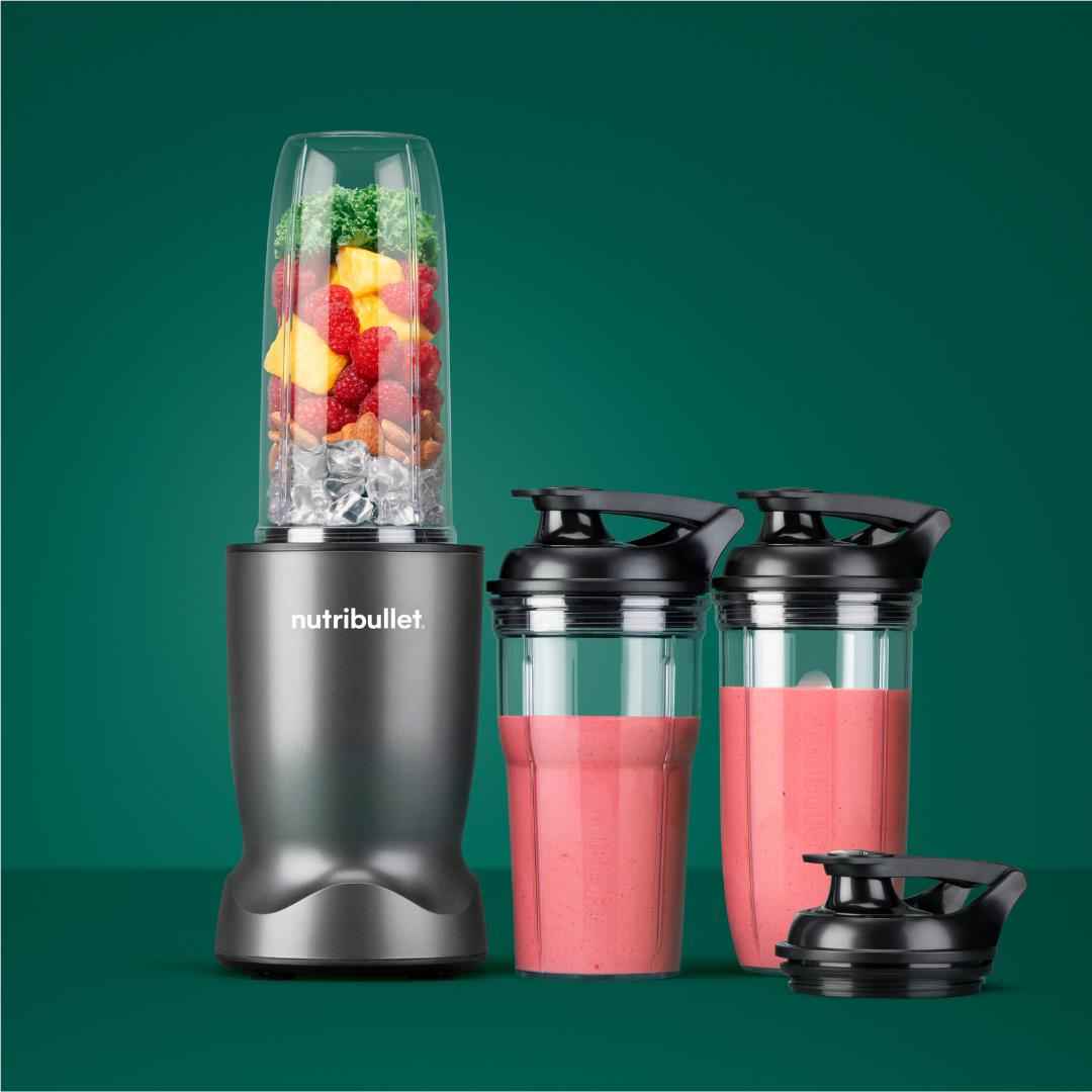 NutriBullet Turbo Deluxe Set 1000W Blender (Grey)
