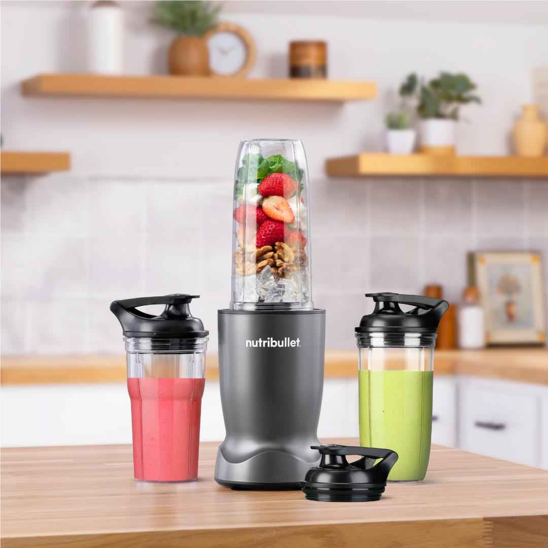 NutriBullet Turbo Deluxe Set 1000W Blender (Grey)