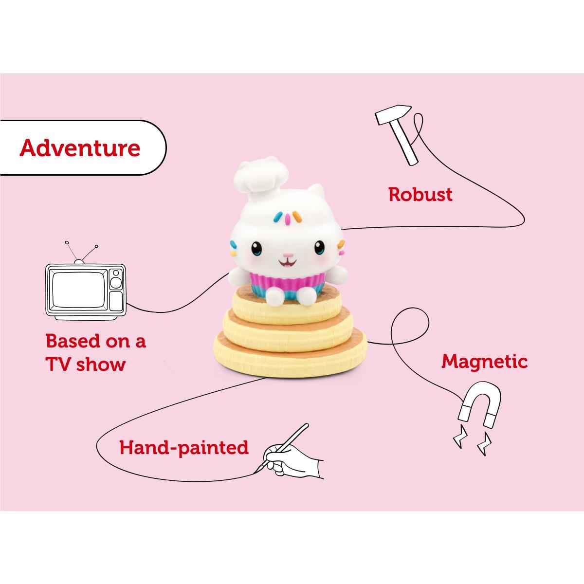 Gabby's Dollhouse - Cakey Cat Tonie Audio Character