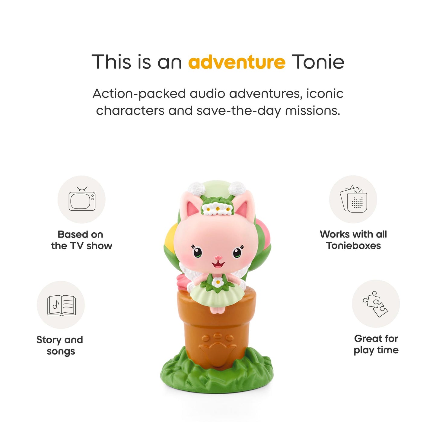 Gabby's Dollhouse - Kitty Fairy Tonie Audio Character