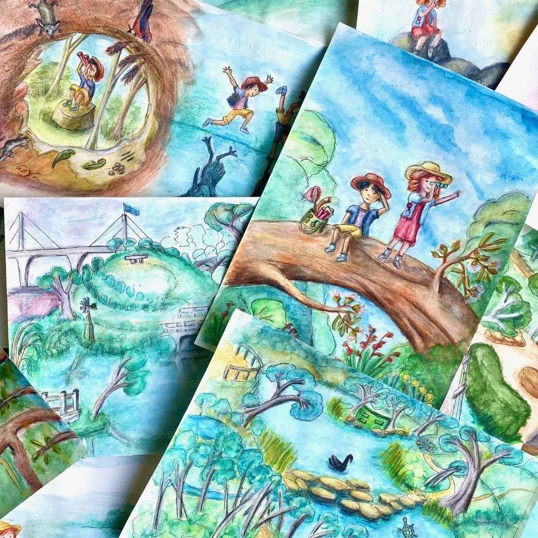 Melbourne's West Adventure Guide Gone Exploring 5 Mystery Family Adventures Trails & 15 Outdoor Activities by Gumnut Trails Outdoor Travel Toys 2yrs+