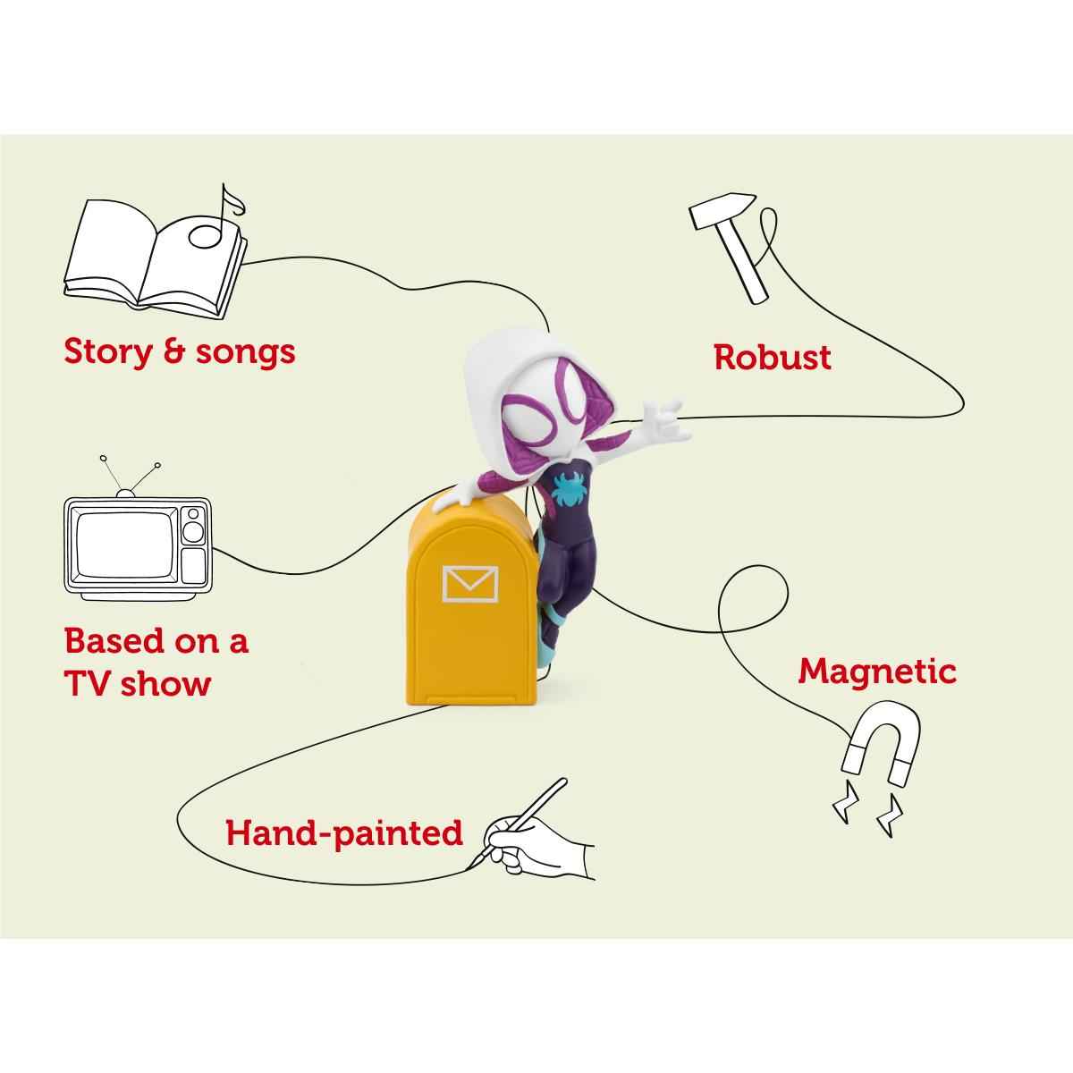 Marvel: Spidey & His Amazing Friends - Ghost-Spider Tonie Audio Character