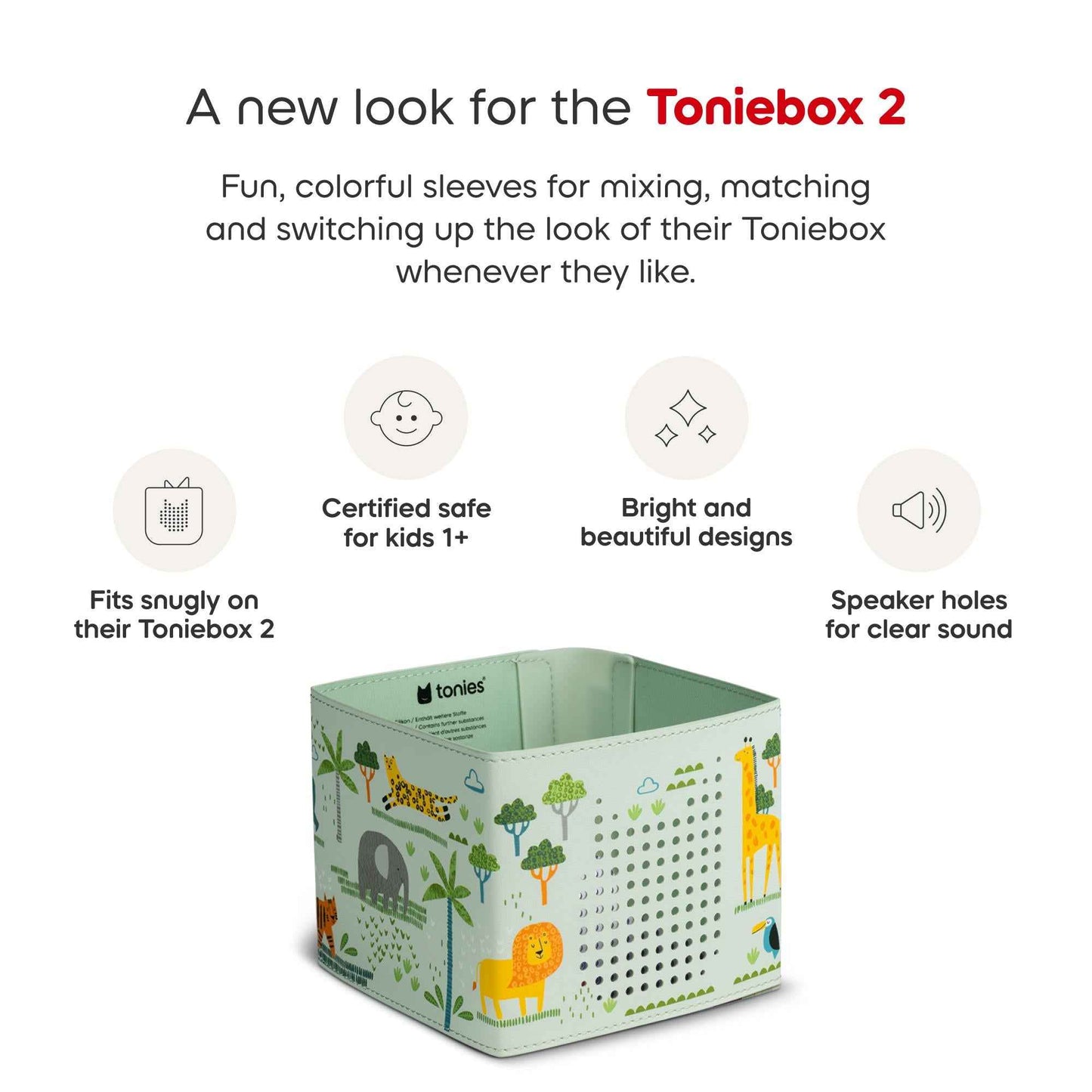 Toniebox 2 - Jungle Sleeve